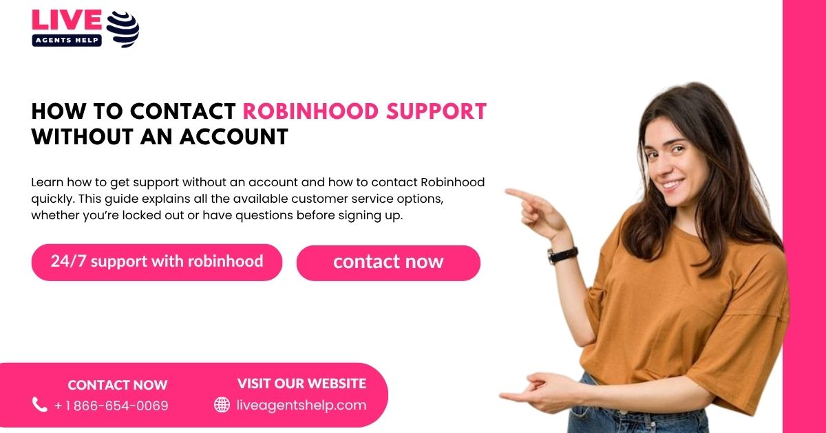 How to Contact Robinhood Support Without an Account