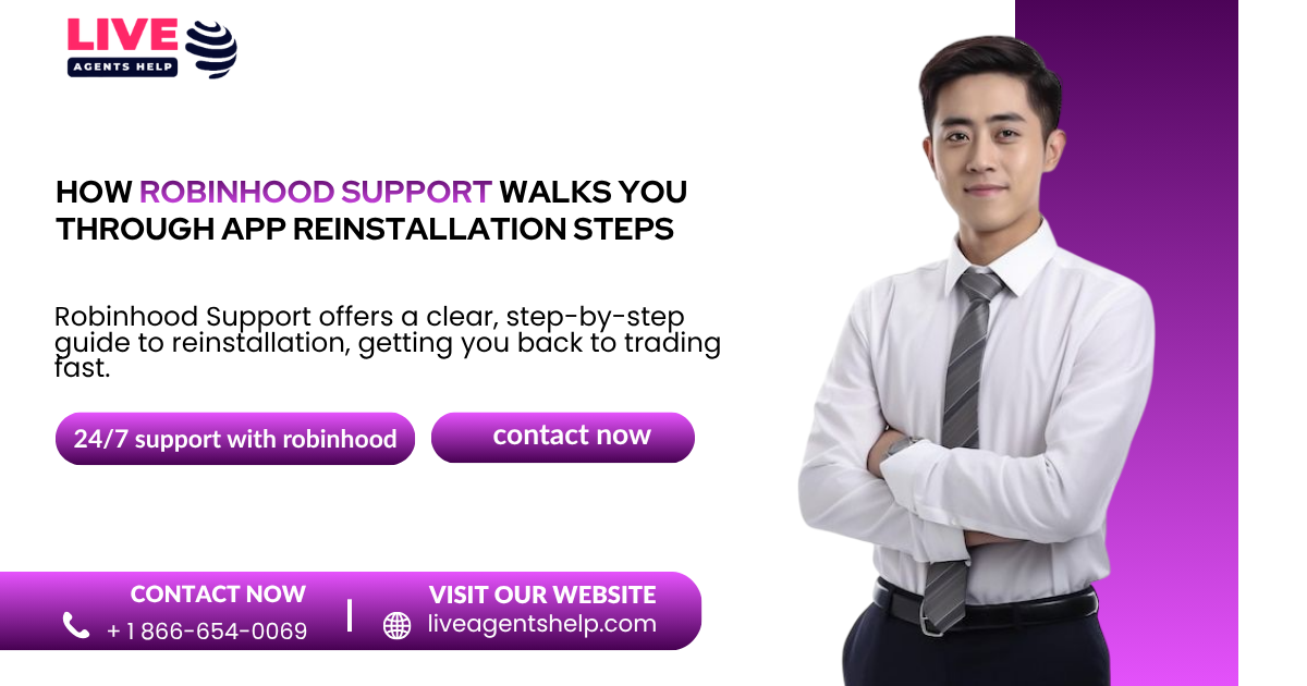 How Robinhood Support Walks You Through App Reinstallation Steps