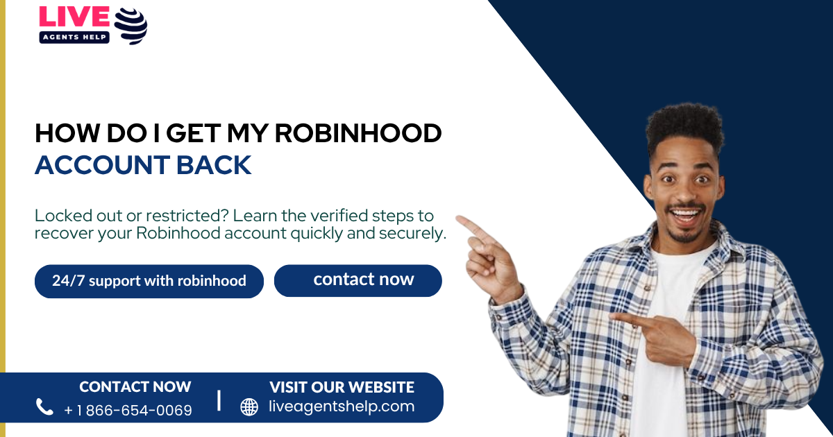 How do I get my Robinhood account back