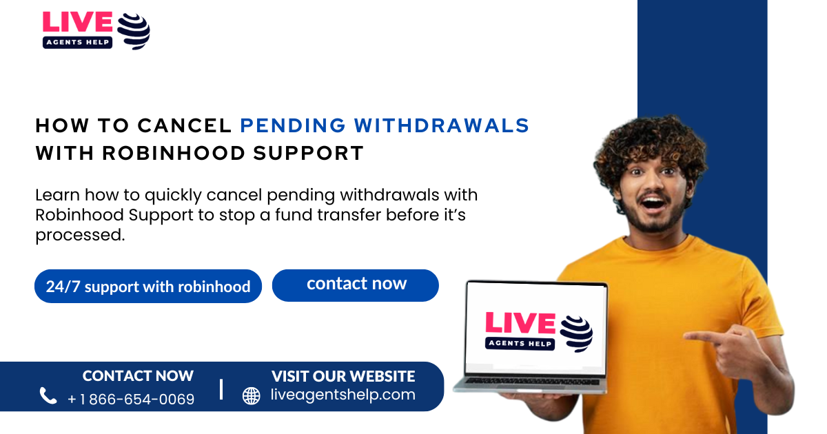 How to Cancel Pending Withdrawals with Robinhood Support