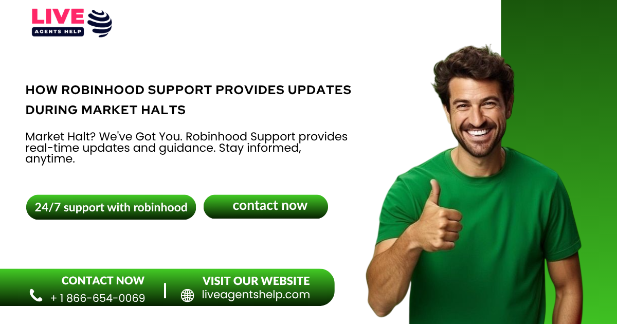 How Robinhood Support Provides Updates During Market Halts